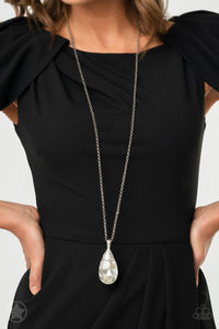 Spellbinding Sparkle - White Necklace - Paparazzi - Dare2bdazzlin N Jewelry