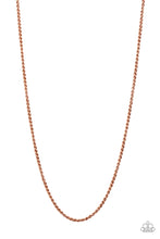 Load image into Gallery viewer, Jump Street - Copper Necklace - Paparazzi - Dare2bdazzlin N Jewelry
