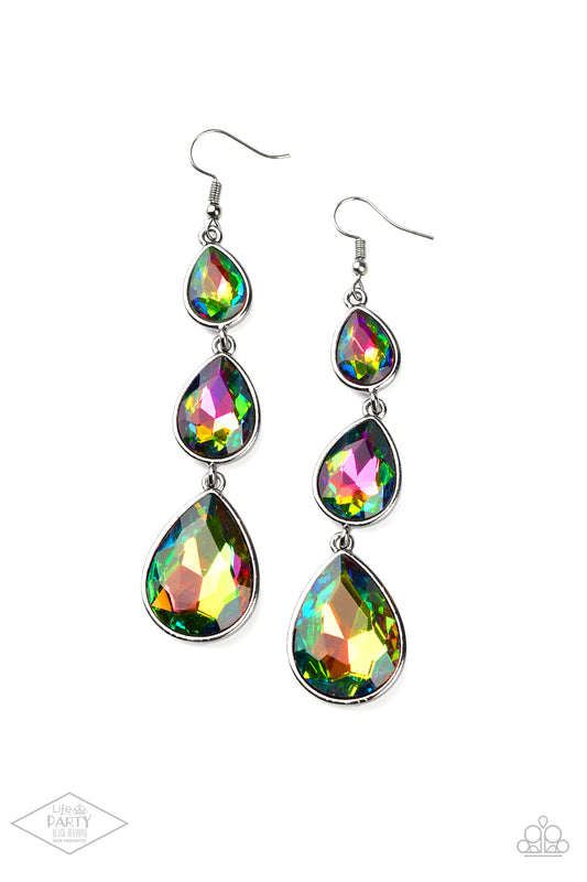 Metro Momentum - Multi Earring - Paparazzi - Dare2bdazzlin N Jewelry