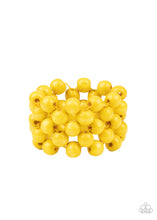 Load image into Gallery viewer, Tiki Tropicana - Yellow Bracelet - Paparazzi - Dare2bdazzlin N Jewelry
