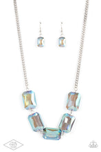 Load image into Gallery viewer, Heard It On The HEIR-Waves - Blue Necklace - Paparazzi - Dare2bdazzlin N Jewelry
