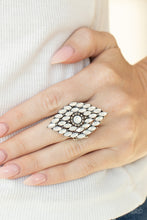Load image into Gallery viewer, Incandescently Irresistible - White Ring - Paparazzi - Dare2bdazzlin N Jewelry
