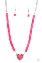Load image into Gallery viewer, Country Sweetheart - Pink Necklace - Paparazzi - Dare2bdazzlin N Jewelry
