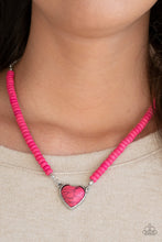 Load image into Gallery viewer, Country Sweetheart - Pink Necklace - Paparazzi - Dare2bdazzlin N Jewelry

