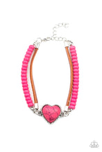 Load image into Gallery viewer, Charmingly Country - Pink Bracelet - Paparazzi - Dare2bdazzlin N Jewelry
