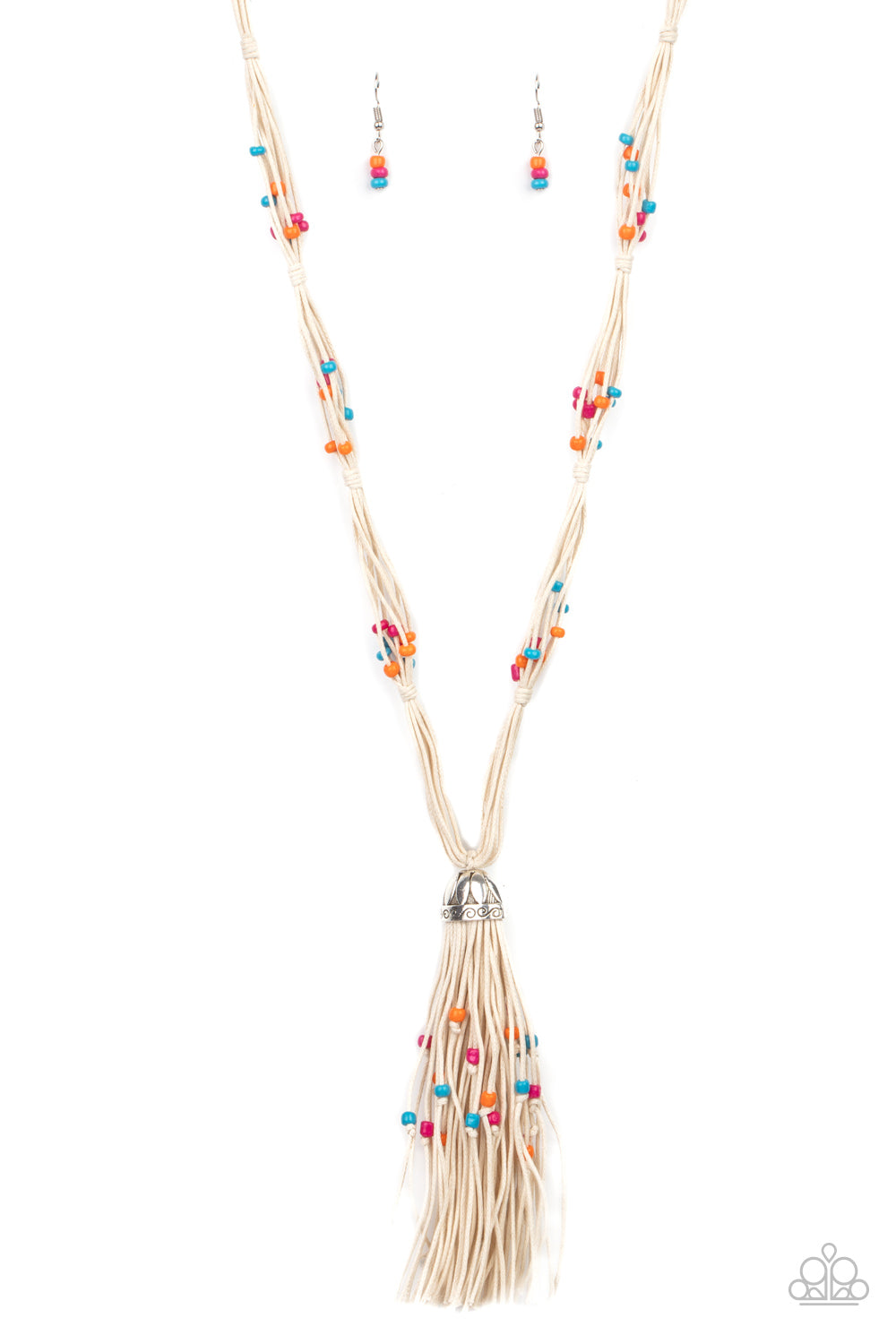Summery Sensations - Multi Necklace - Paparazzi - Dare2bdazzlin N Jewelry