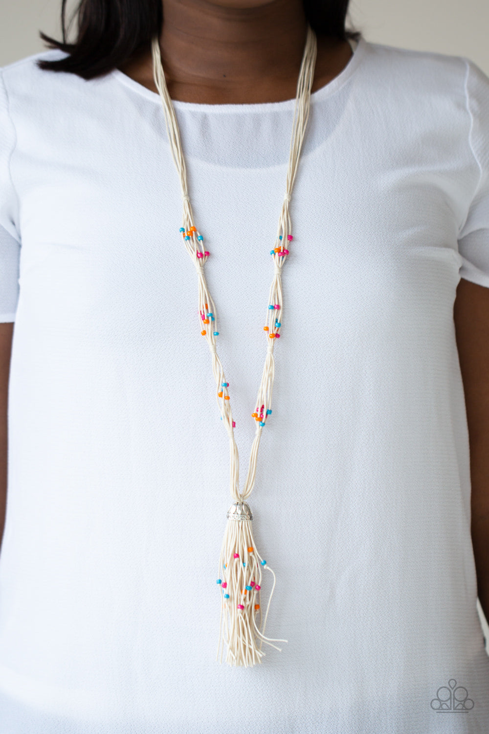 Summery Sensations - Multi Necklace - Paparazzi - Dare2bdazzlin N Jewelry