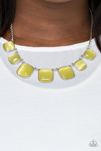 Load image into Gallery viewer, Aura Allure - Yellow Necklace - Paparazzi - Dare2bdazzlin N Jewelry
