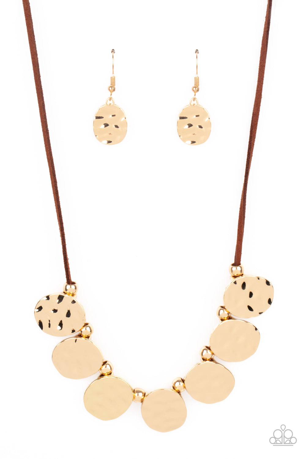Turn Me Loose - Brown Necklace - Paparazzi - Dare2bdazzlin N Jewelry