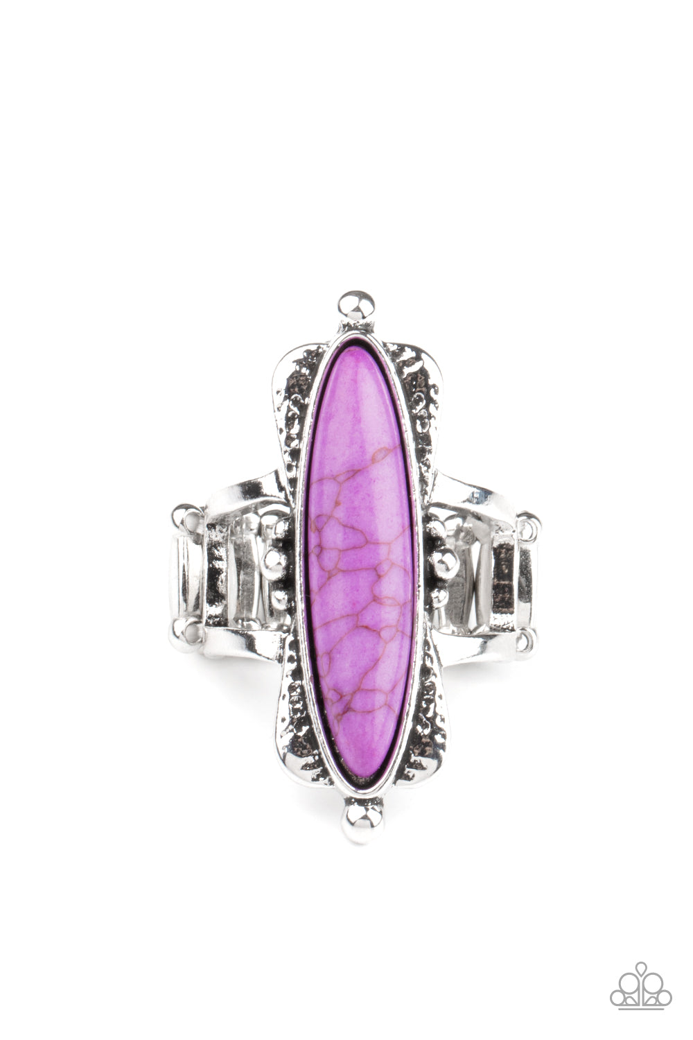 Cottage Craft - Purple Ring - Paparazzi - Dare2bdazzlin N Jewelry