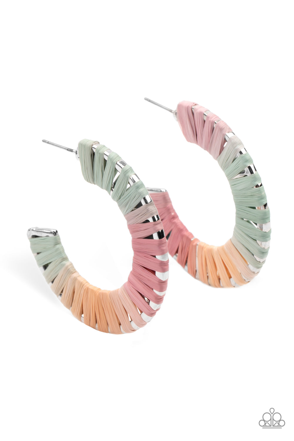 A Chance of RAINBOWS - Multi Earring - Paparazzi - Dare2bdazzlin N Jewelry