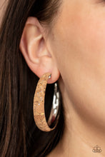 Load image into Gallery viewer, A CORK In The Road - Silver Earring - Paparazzi - Dare2bdazzlin N Jewelry
