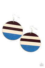 Load image into Gallery viewer, Yacht Party Blue Earring - Paparazzi - Dare2bdazzlin N Jewelry
