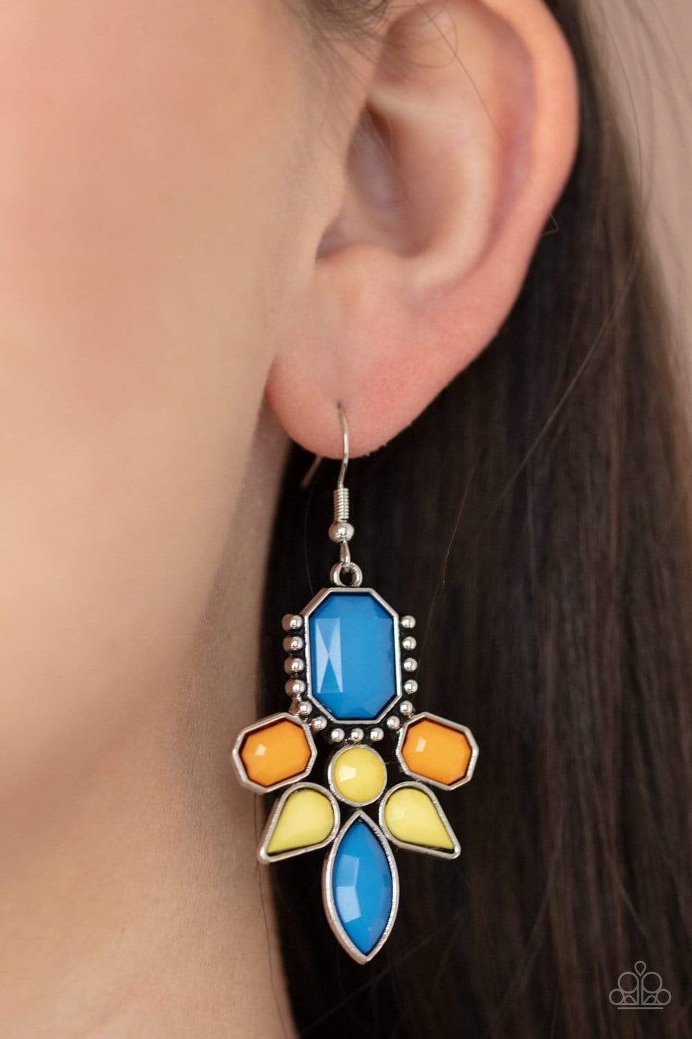 Vacay Vixen - Multi Earring - Paparazzi - Dare2bdazzlin N Jewelry