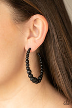 Load image into Gallery viewer, Glamour Graduate - Black Earring - Paparazzi - Dare2bdazzlin N Jewelry

