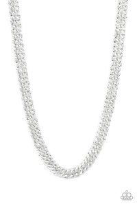 Urban Uppercut - Silver Necklace - Paparazzi - Dare2bdazzlin N Jewelry