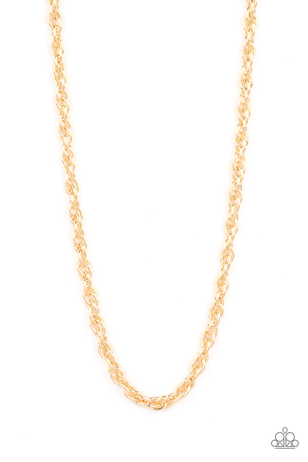 Extra Entrepreneur - Gold Necklace - Paparazzi - Dare2bdazzlin N Jewelry