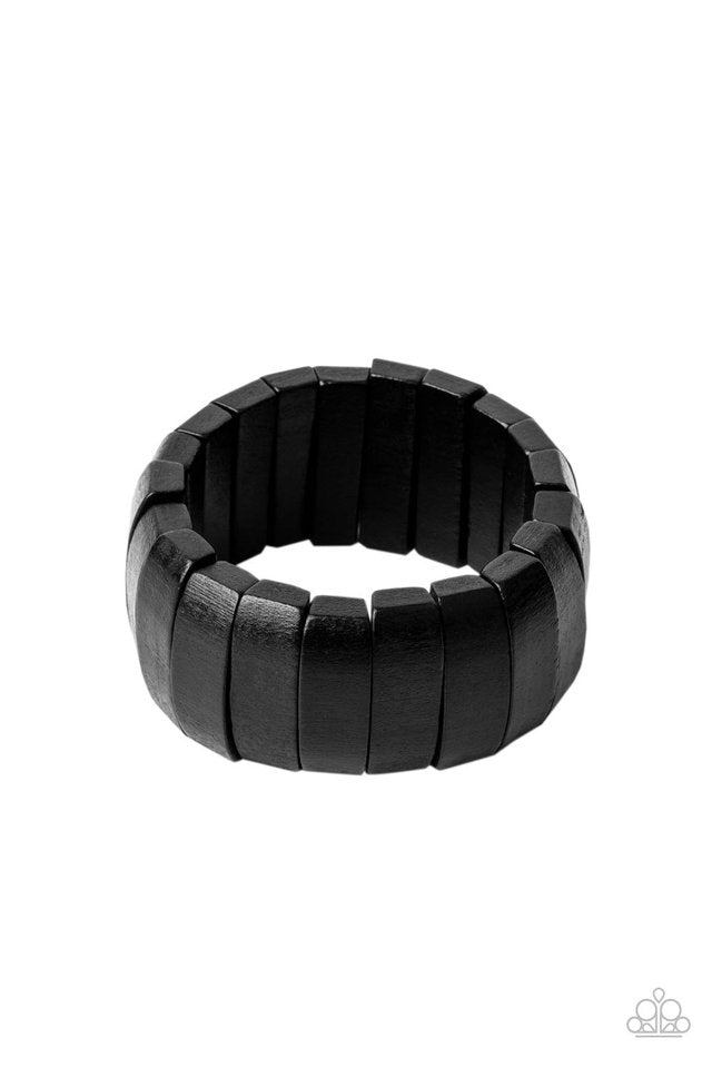 Raise The BARBADOS Black Bracelet - Paparazzi - Dare2bdazzlin N Jewelry