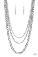 Load image into Gallery viewer, Chain of Champions - Silver Necklace - Paparazzi - Dare2bdazzlin N Jewelry

