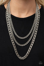 Load image into Gallery viewer, Chain of Champions - Silver Necklace - Paparazzi - Dare2bdazzlin N Jewelry
