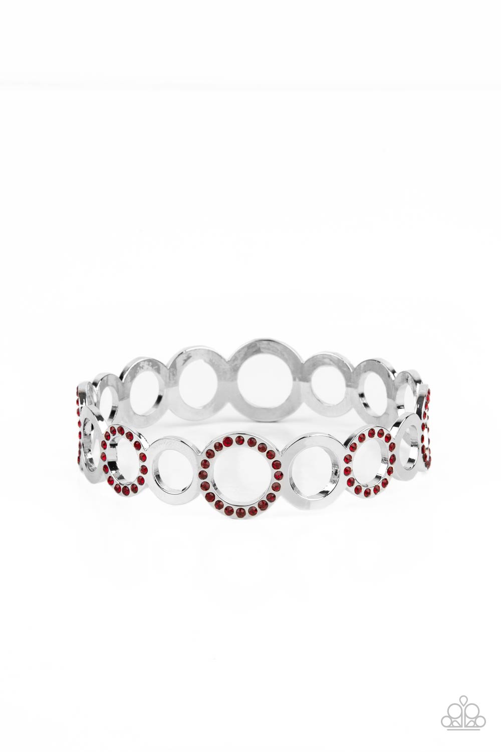 Future, Past, and POLISHED - Red Bracelet - Paparazzi - Dare2bdazzlin N Jewelry