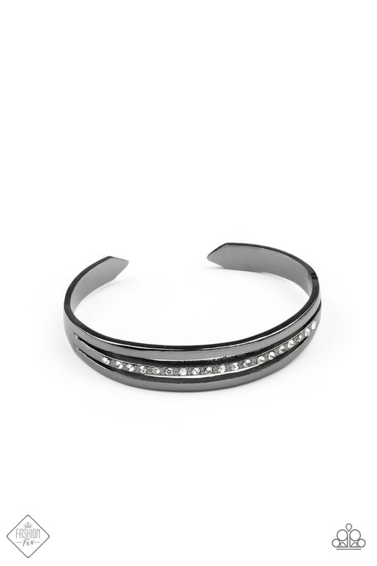 A Point Of Pride - Black Bracelet - Paparazzi - Dare2bdazzlin N Jewelry