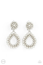 Load image into Gallery viewer, Discerning Droplets - White Earring - Paparazzi - Dare2bdazzlin N Jewelry
