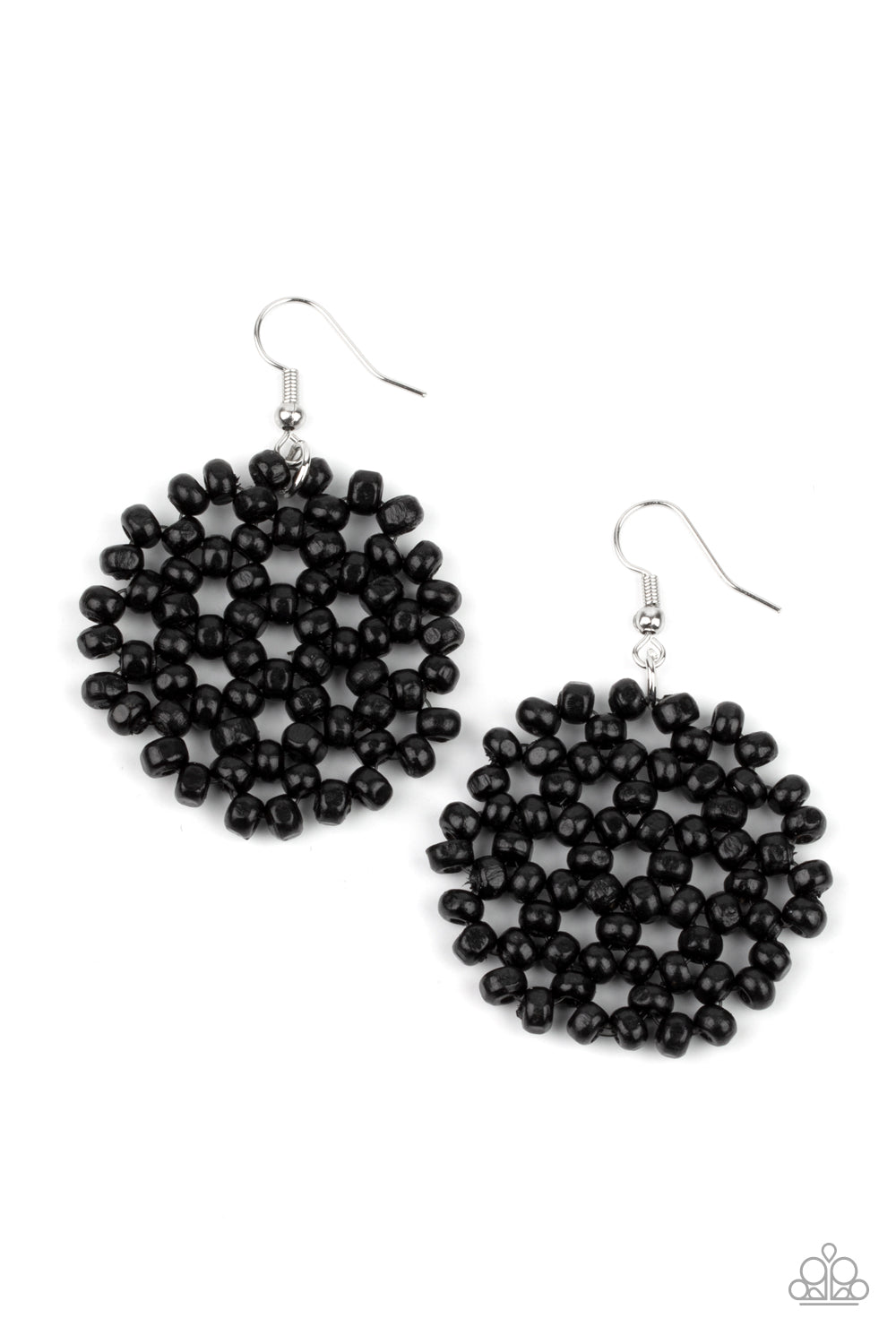 Summer Escapade - Black Earring - Paparazzi - Dare2bdazzlin N Jewelry