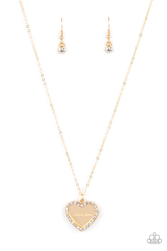The Real Boss - Gold Necklace - Paparazzi - Dare2bdazzlin N Jewelry