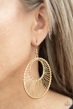 Load image into Gallery viewer, Artisan Applique - Gold Earring - Paparazzi - Dare2bdazzlin N Jewelry
