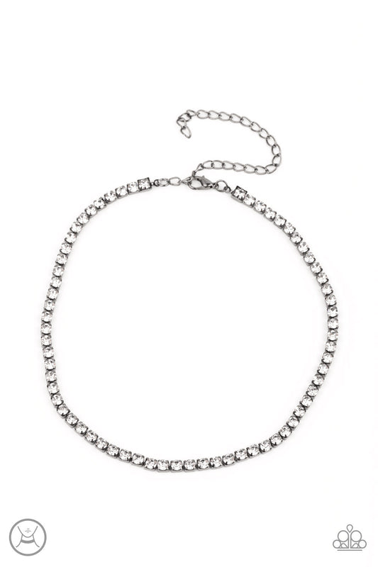 Starlight Radiance - Black Choker - Paparazzi - Dare2bdazzlin N Jewelry