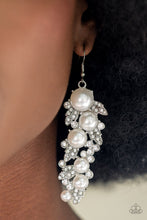 Load image into Gallery viewer, The Party Has Arrived - White  Earring - Paparazzi - Dare2bdazzlin N Jewelry
