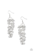 Load image into Gallery viewer, The Party Has Arrived - White  Earring - Paparazzi - Dare2bdazzlin N Jewelry
