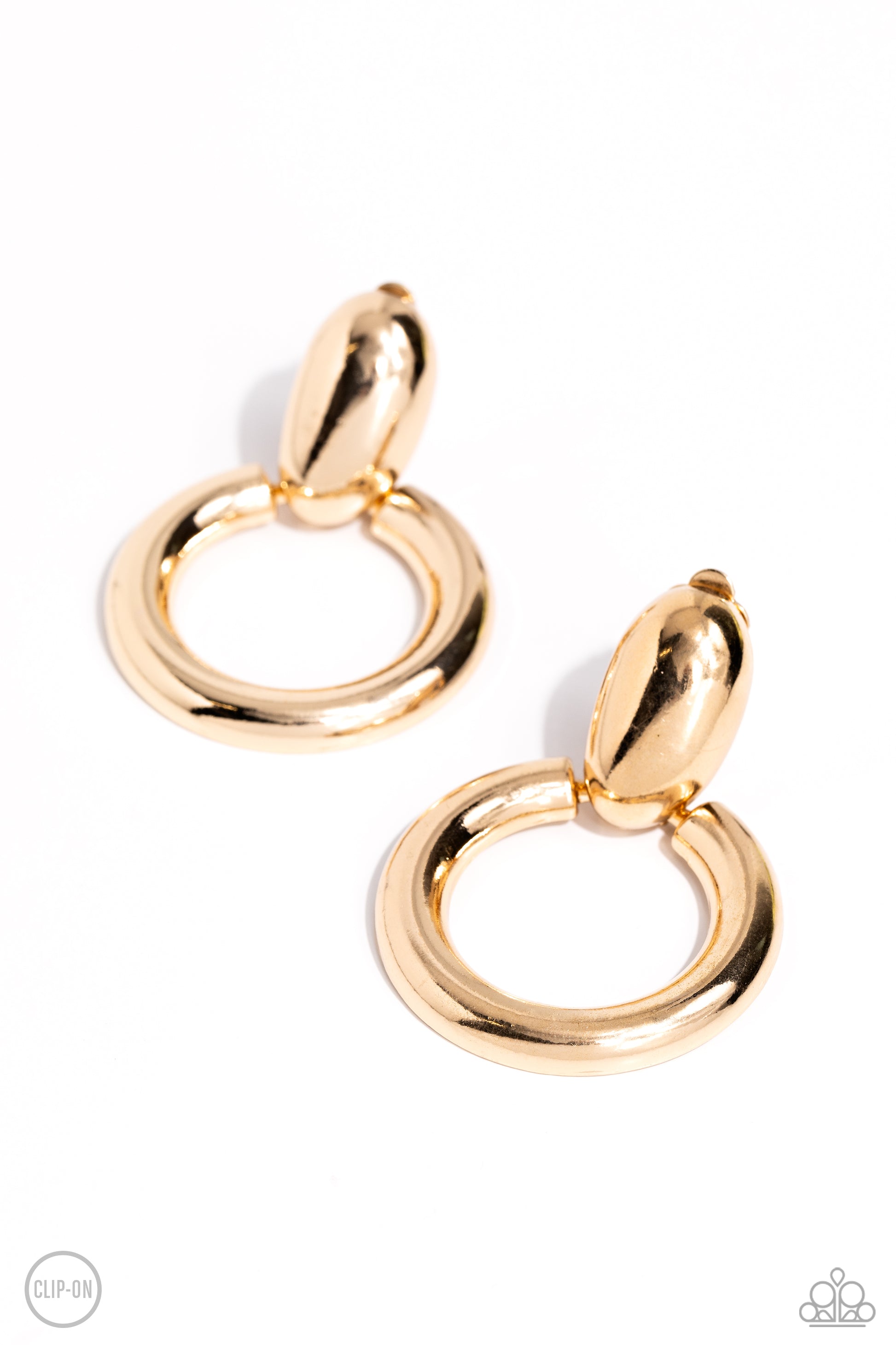 Ancient Artisan - Gold Earring - Paparazzi - Dare2bdazzlin N Jewelry