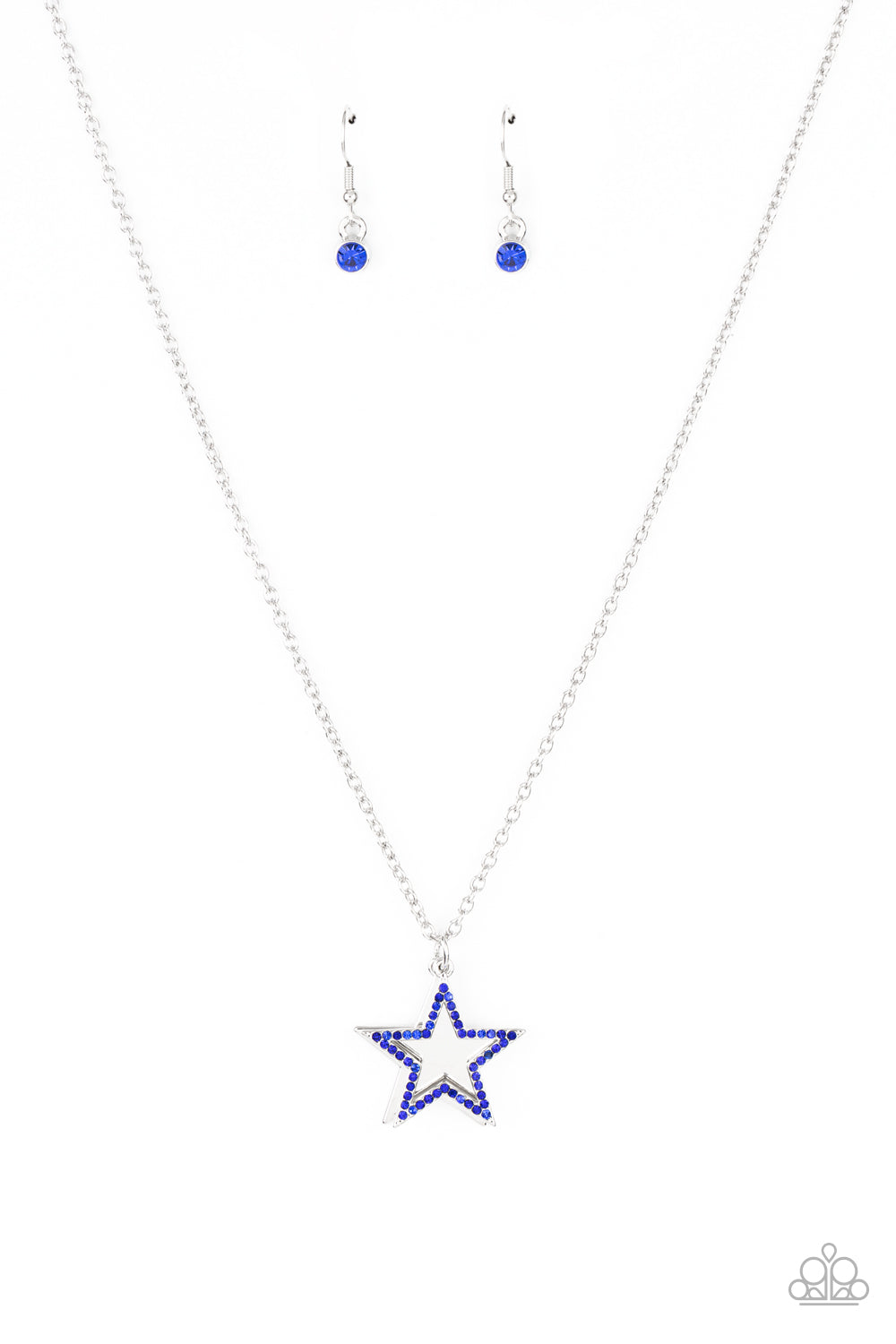 American Anthem - Blue Necklace - Paparazzi - Dare2bdazzlin N Jewelry