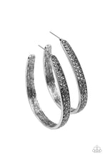 Load image into Gallery viewer, Bossy and Glossy - Silver Earring - Paparazzi - Dare2bdazzlin N Jewelry
