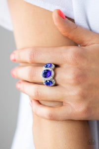Royal Residence - Blue Ring - Paparazzi - Dare2bdazzlin N Jewelry