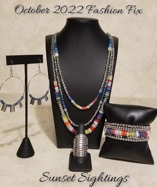 Sunset Sightings - Fashion Fix Set - October 2022 - Dare2bdazzlin N Jewelry