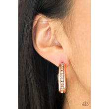 Load image into Gallery viewer, 5th Avenue Fashionista - Gold Earring - Paparazzi - Dare2bdazzlin N Jewelry
