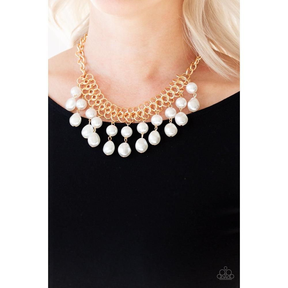 5th Avenue Fleek - Gold Necklace - Paparazzi - Dare2bdazzlin N Jewelry