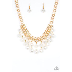 5th Avenue Fleek - Gold Necklace - Paparazzi - Dare2bdazzlin N Jewelry