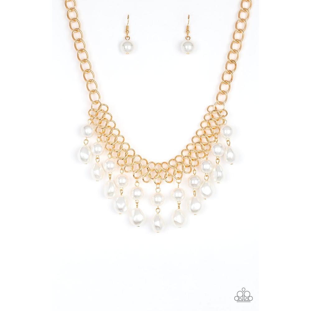 5th Avenue Fleek - Gold Necklace - Paparazzi - Dare2bdazzlin N Jewelry