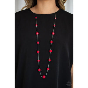 5th Avenue Frenzy Red Necklace - Paparazzi - Dare2bdazzlin N Jewelry