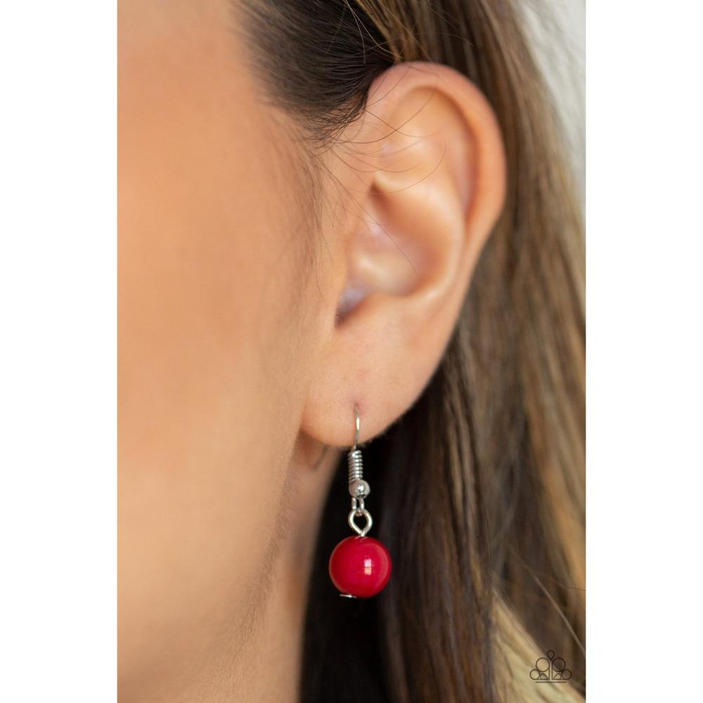 5th Avenue Frenzy Red Necklace - Paparazzi - Dare2bdazzlin N Jewelry