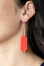 Load image into Gallery viewer, Tamarack Trail - Red Earring - Paparazzi - Dare2bdazzlin N Jewelry
