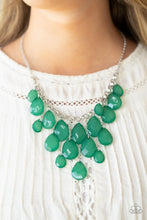 Load image into Gallery viewer, Front Row Flamboyance - Green - Paparazzi - Dare2bdazzlin N Jewelry
