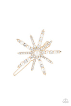 Load image into Gallery viewer, Leading Luminary - Gold Hairpin - Paparazzi - Dare2bdazzlin N Jewelry
