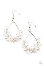 Load image into Gallery viewer, Marina Banquet - White Earring - Paparazzi - Dare2bdazzlin N Jewelry
