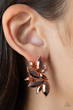 Load image into Gallery viewer, Instant Iridescence - Copper Earring - Paparazzi - Dare2bdazzlin N Jewelry
