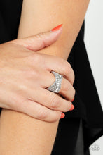 Load image into Gallery viewer, Status Update - White Ring - Paparazzi - Dare2bdazzlin N Jewelry
